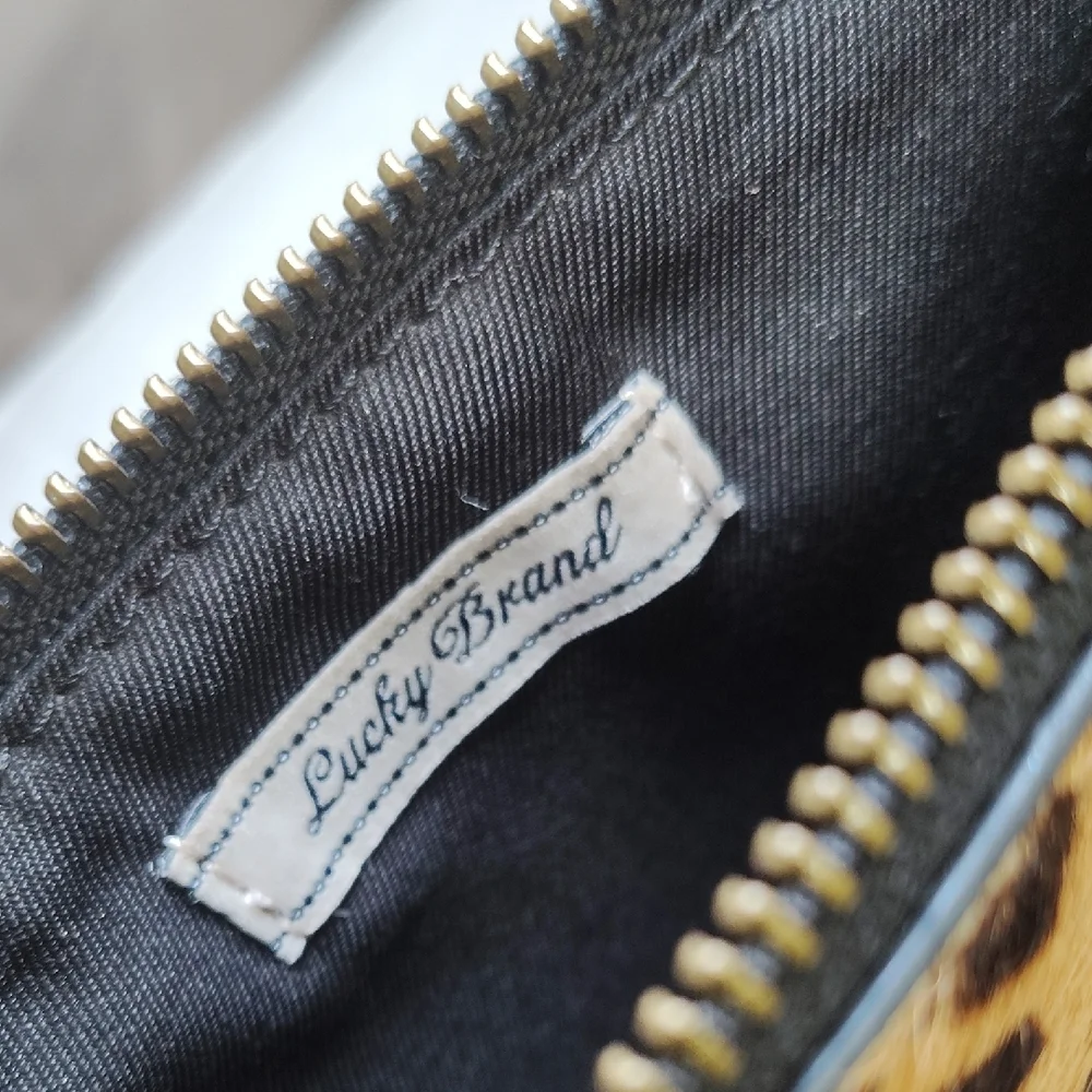 Lucky Brand Leopard Print Clutch